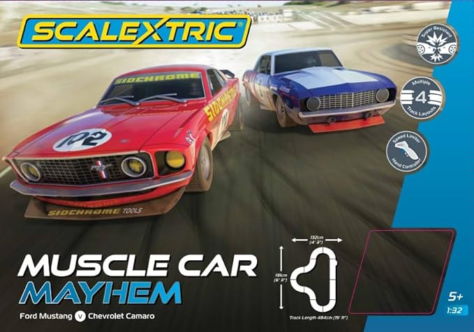 Scalextric Muscle Car Mayhem